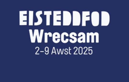 Wrexham National Eisteddfod 2025 logo