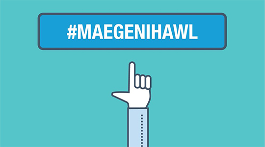 Hashtag Mae gen I hawl / I have a right