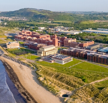  Aerial photograph of Bay Campus