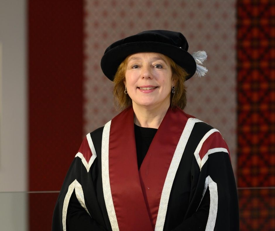 Annabelle Apsion on the day she received her honorary degree.