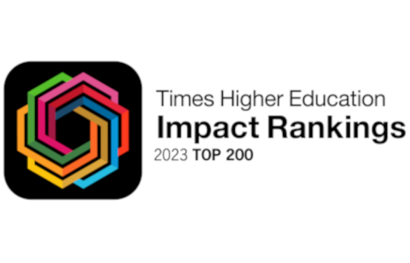 THE Impact Rankings top 200 logo