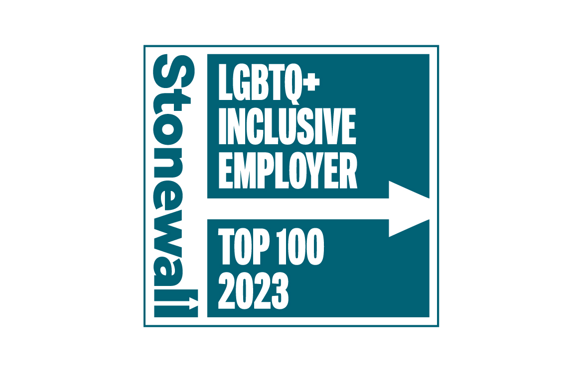 Stonewall top 100 employer 2023