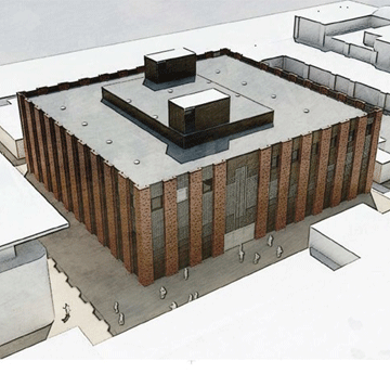 Graphic of the CISM building plan