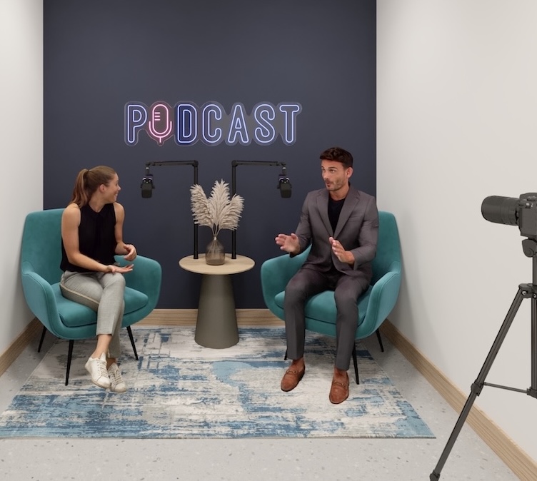 Podcast room