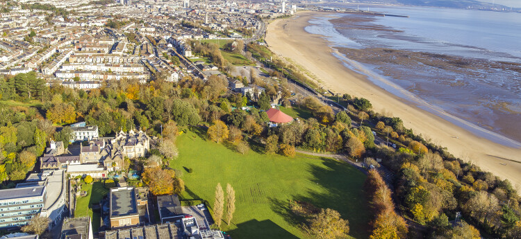 Swansea from the air