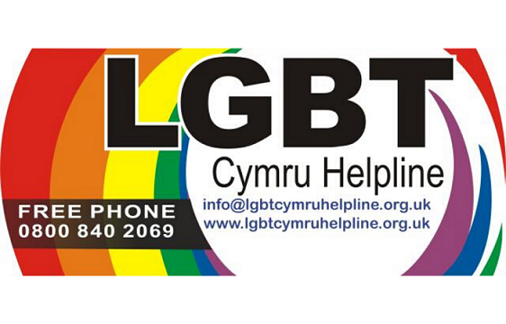 LGBT Cymru Helpline 0800 980 4021