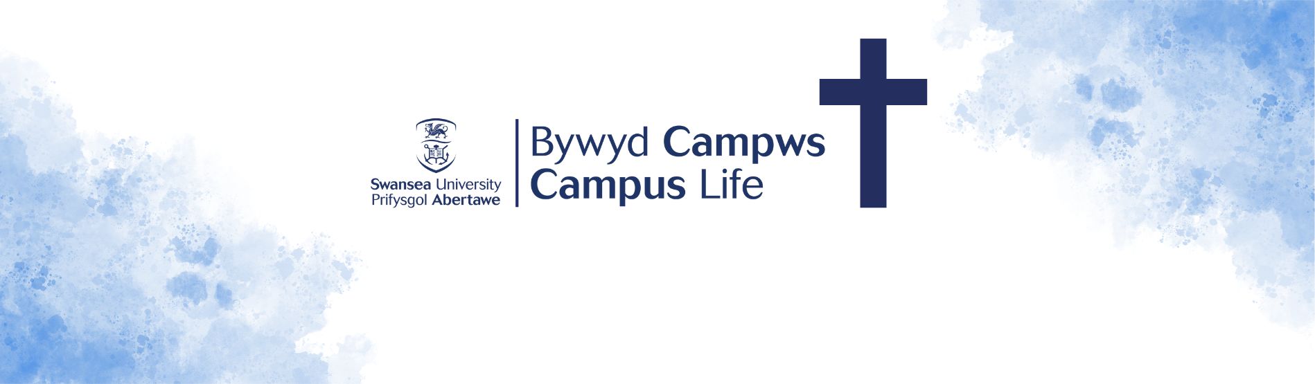 Campus Life Logo with Christian Cross