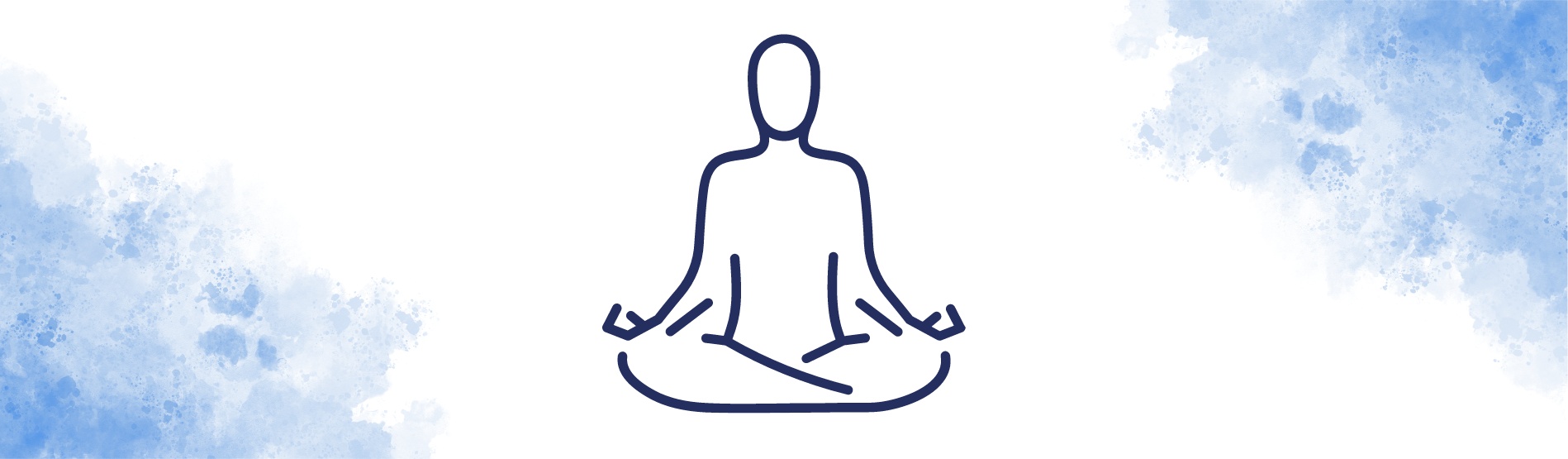 Icon of someone sat meditating