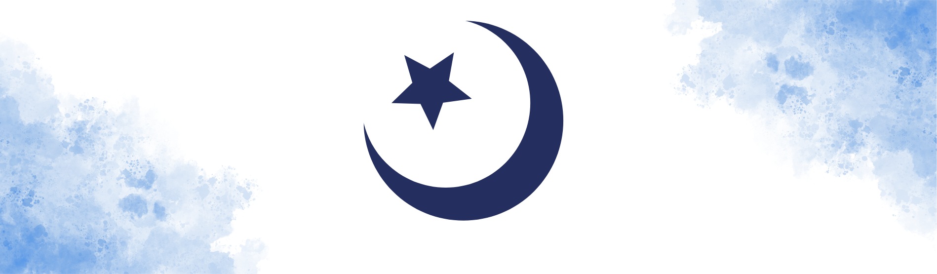 Islamic symbol of crescent moon and star
