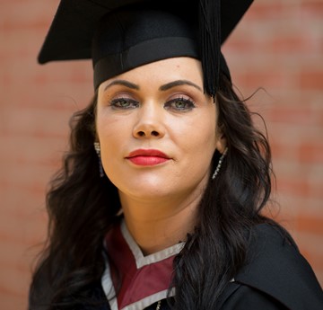 Gemma Turnbull graduating