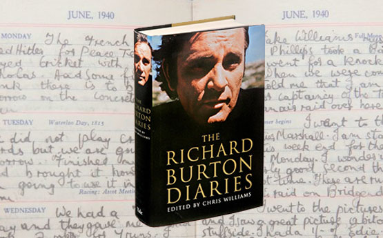 Image showing the Richard Burton diaries, book 