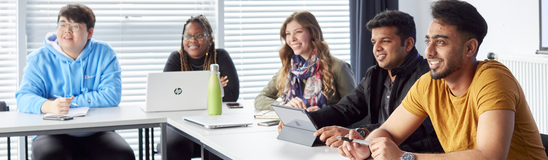 students sat in a seminar