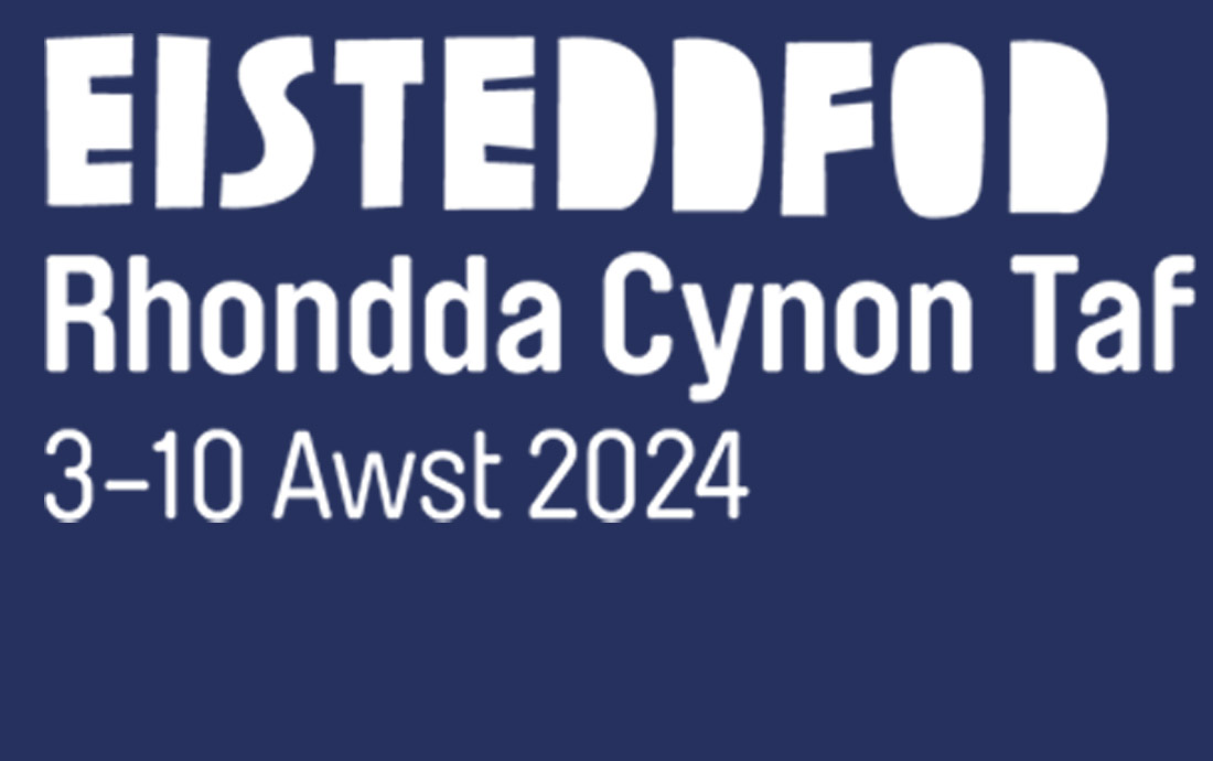 Logo Eisteddfod Genedlaethol Rhondda Cynon Taf 2024