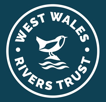 Logo Ymddiriedolaeth Afonydd Gorllewin Cymru