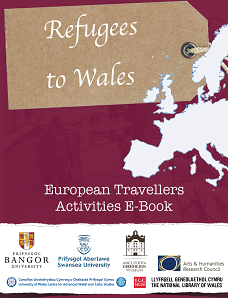 Cover of a book with a map of Wales 