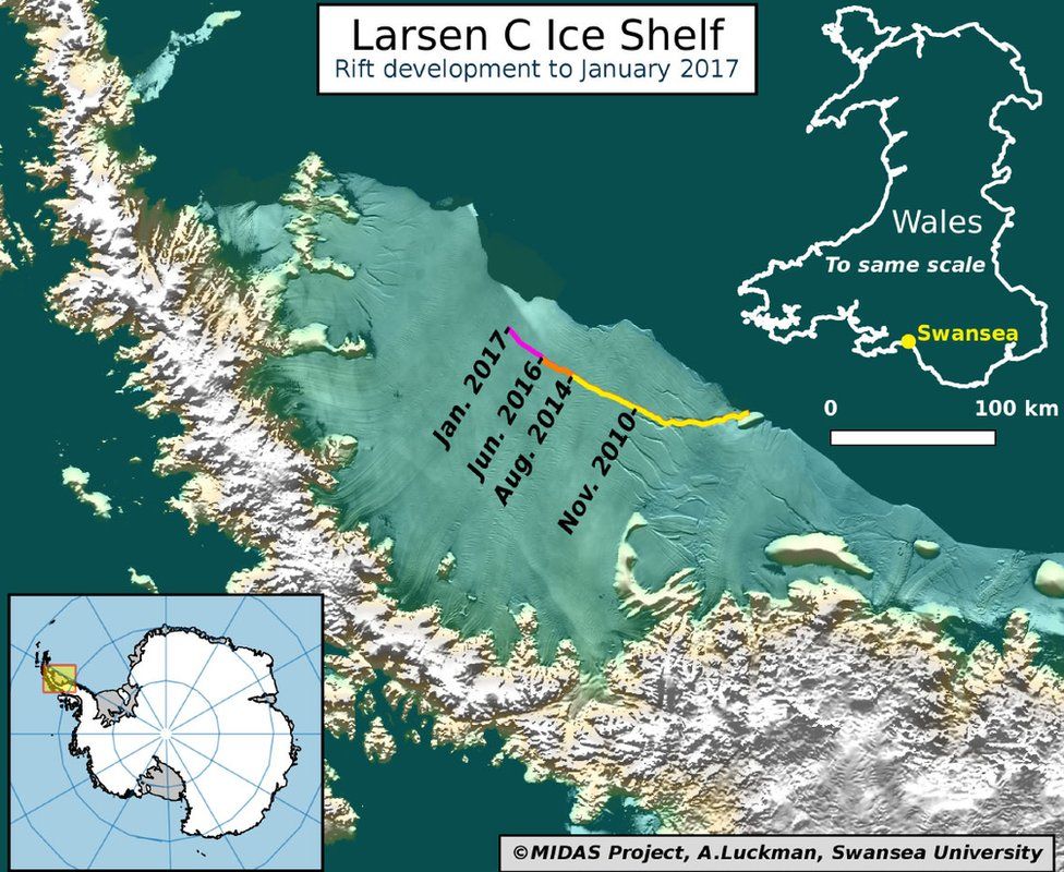 Larsen C Iceshelf