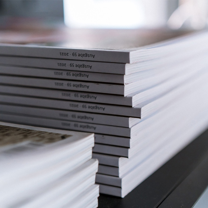 Image of stack of magazines