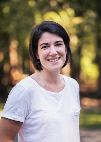 photo of a woman, black short hair
