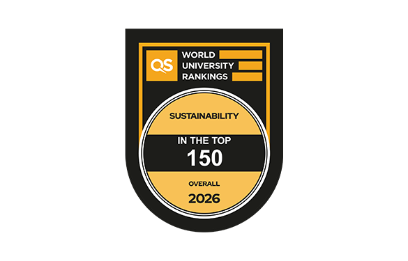 QS Sustainability top 150 in the world 2026
