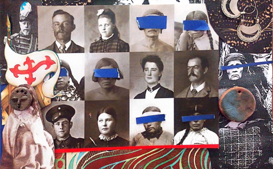 Wynebau pobl o Batagonia