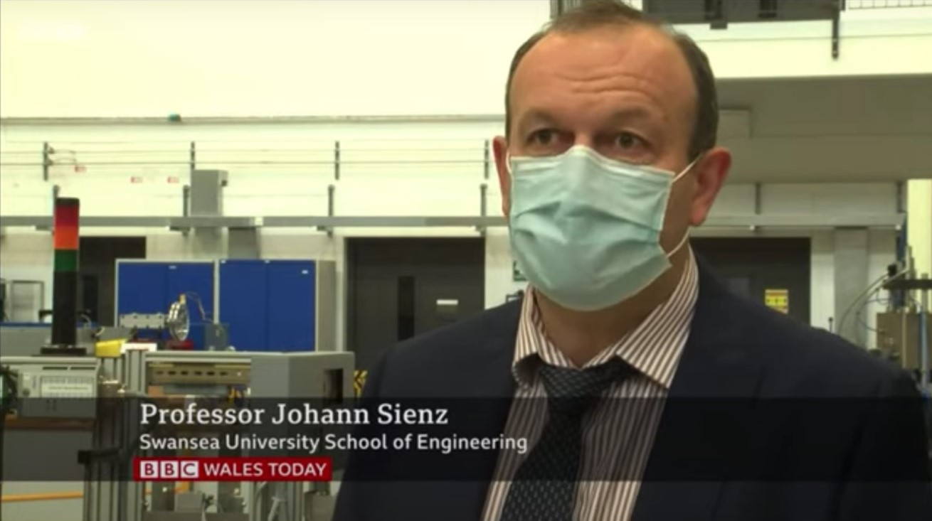 Professor Sienz interview with BBC
