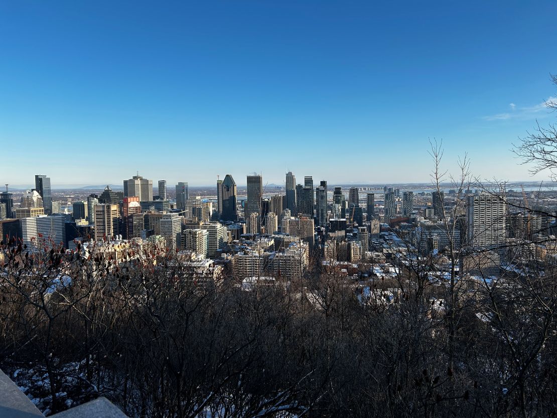 Montreal skyline at day.