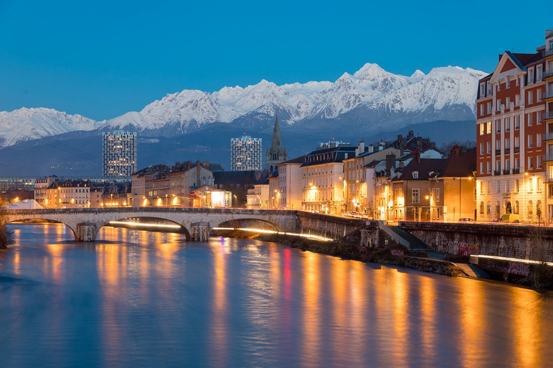 Grenoble landscape