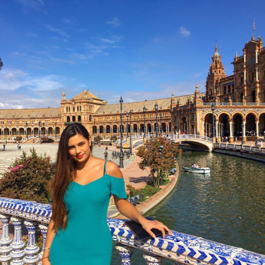 Natalie in Seville, Spain