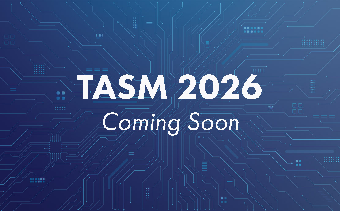 TASM 2026 branding