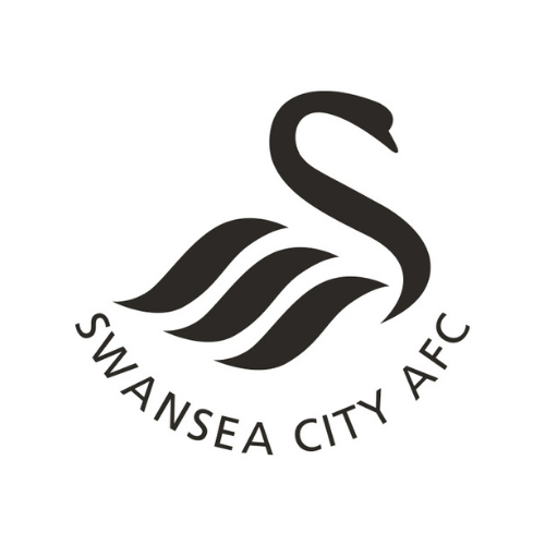 Swansea City Logo - Black Swan with Swansea City AFC lettering