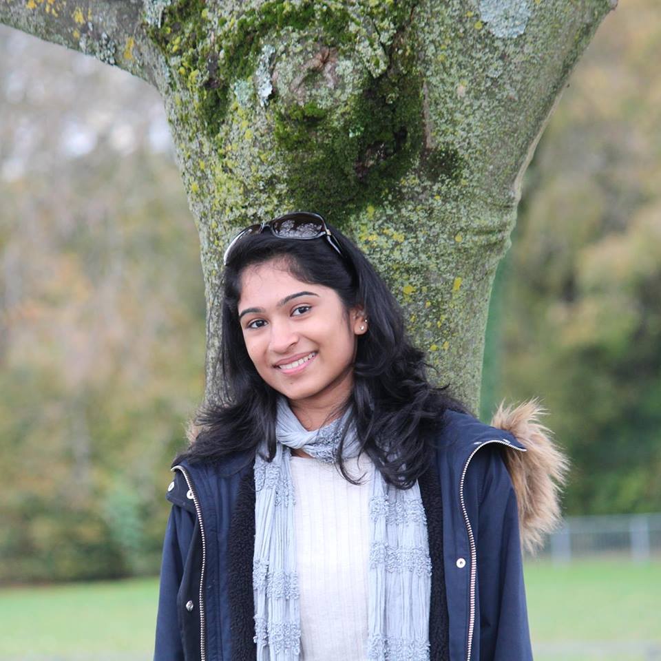 Namitha Babu Swansea University student