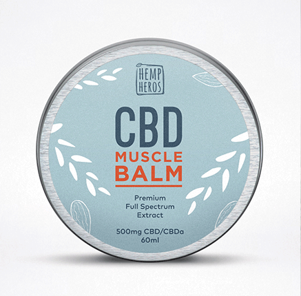 hemp heros product tin muscle rub