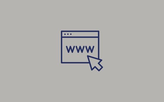 Web click icon.