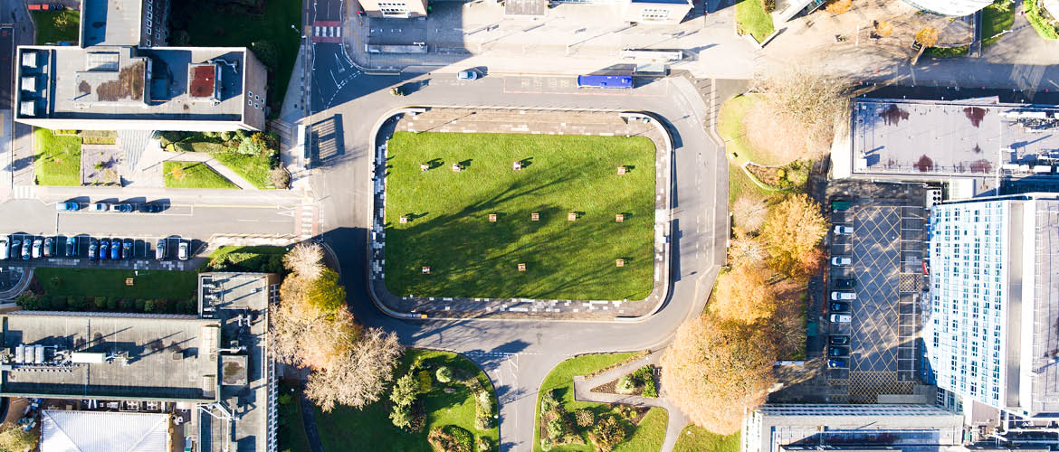 Singleton campus aerial image