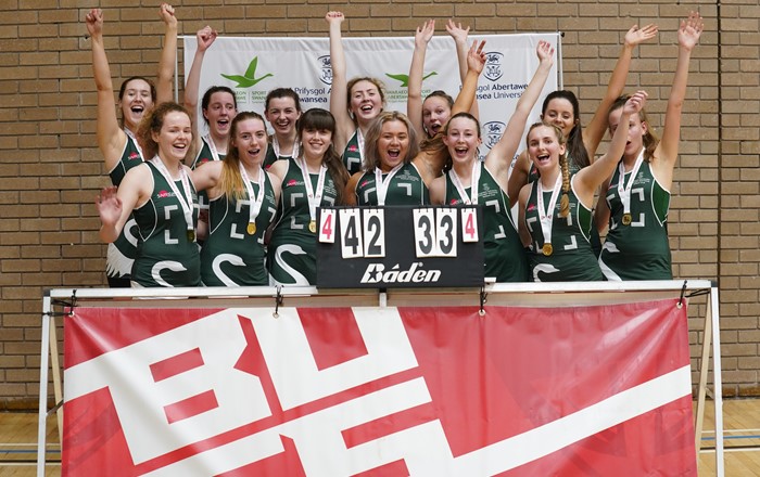 Netball team win BUCS Western Conference Plate