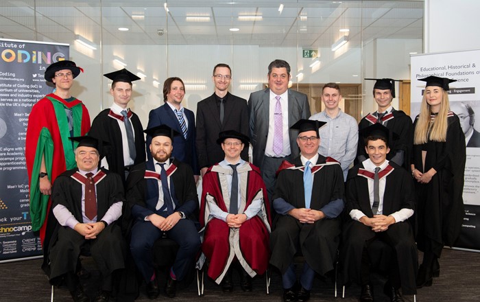 Swansea University celebrates first degree apprenticeship graduates in Wales