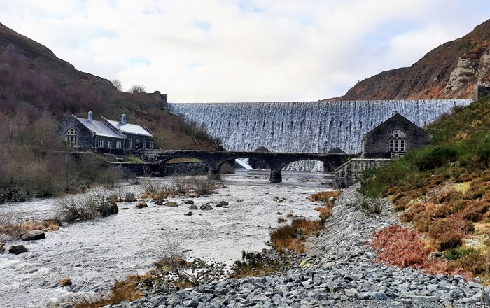 Picture shows the Caban Coch Dam, Elan Valley, Wales. Credit Sara Barrento.