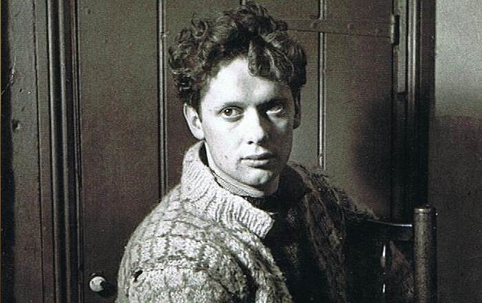 Dylan Thomas as a young man