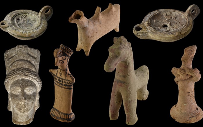 Items from the Egypt Centre collection