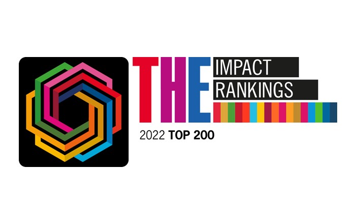 The Times Higher Education Impact Rankings top 200 logo 