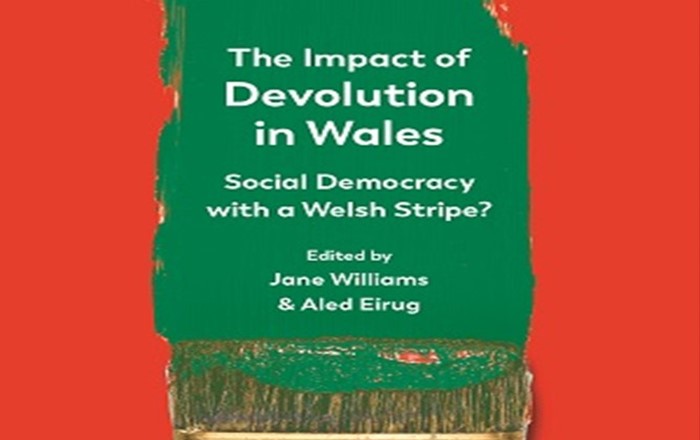 Book cover: in his chapter Professor Davies argues that Covid and Brexit combine with longstanding problems to present an unprecedented economic challenge for Wales