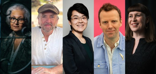 Namita Gokhale, Professor Daniel Williams, Jan Carson, Mary Jean Chan, Max Liu