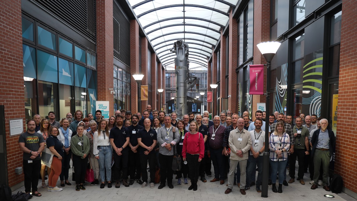 A group photo of attendees at the Swansea University Technician Symposium 2024.