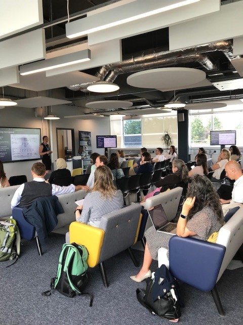 Digital Twinning Event Arasu and audience