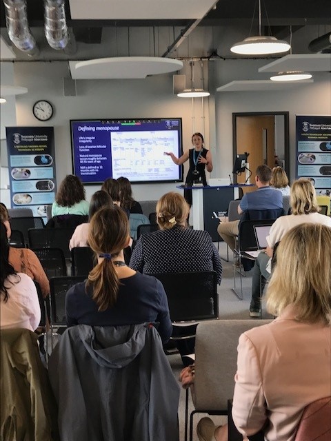 Digital Twinning Event Arasu and audience