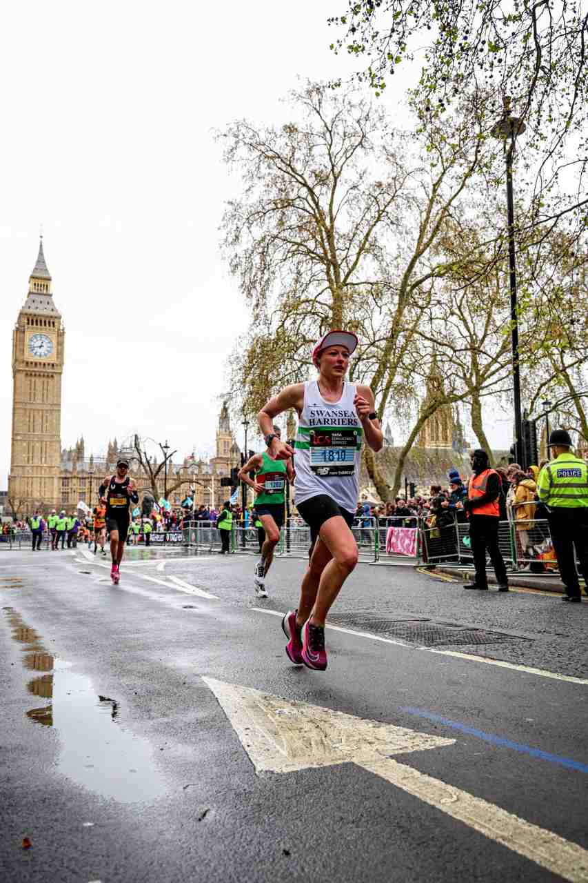 Emily running the London Marathon 2023