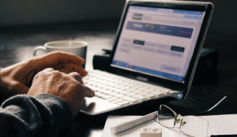 Online learning with laptop