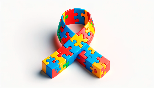 autism awareness puzzle icon