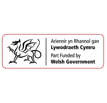 Welsh Government Part Funded logo