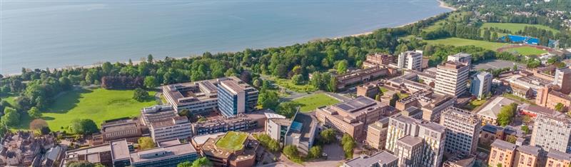 Aerial shot of Singleton Campus